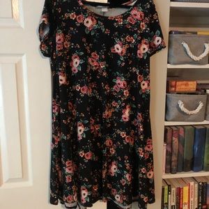 3X Lexington Avenue Floral Dress